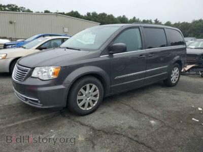 2016 Chrysler MINIVAN Touring, gray — VIN 2C4RC1BG7GR198042, Copart