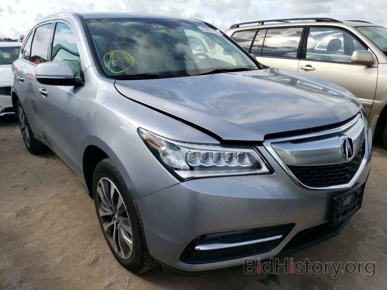 Фотография 5FRYD4H41GB025408 - ACURA MDX 2016