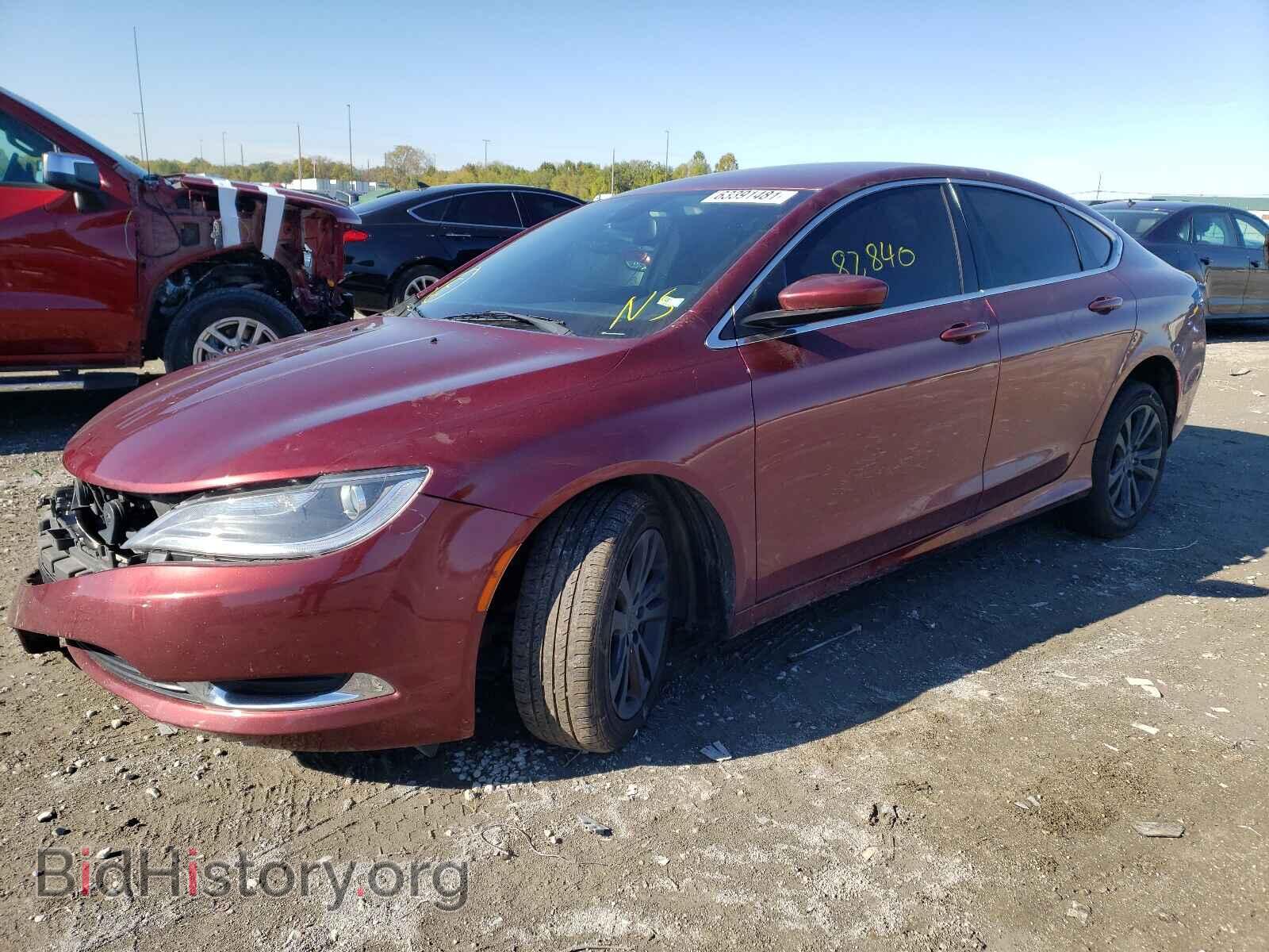 2016 CHRYSLER 200 - VIN: 1C3CCCABXGN120637 - Фото 2