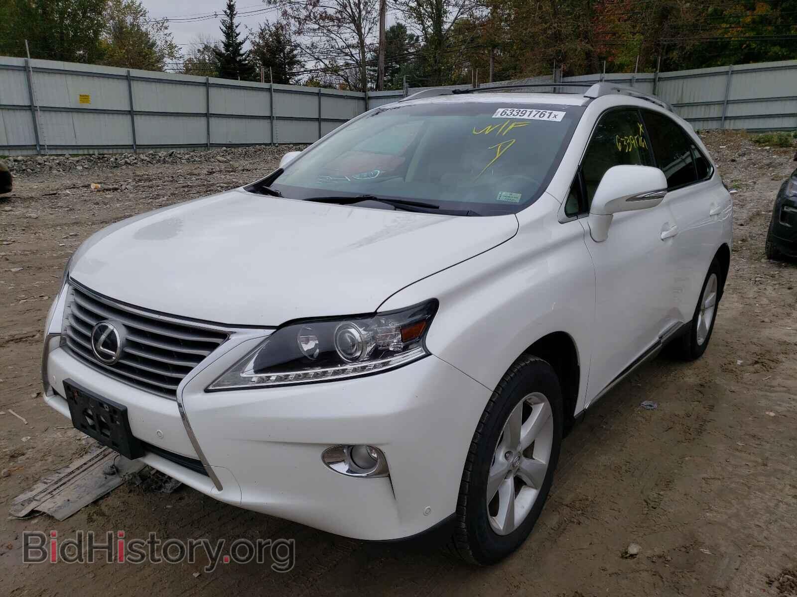 2013 LEXUS RX350 - VIN: 2T2BK1BA5DC186897 - Фото 2