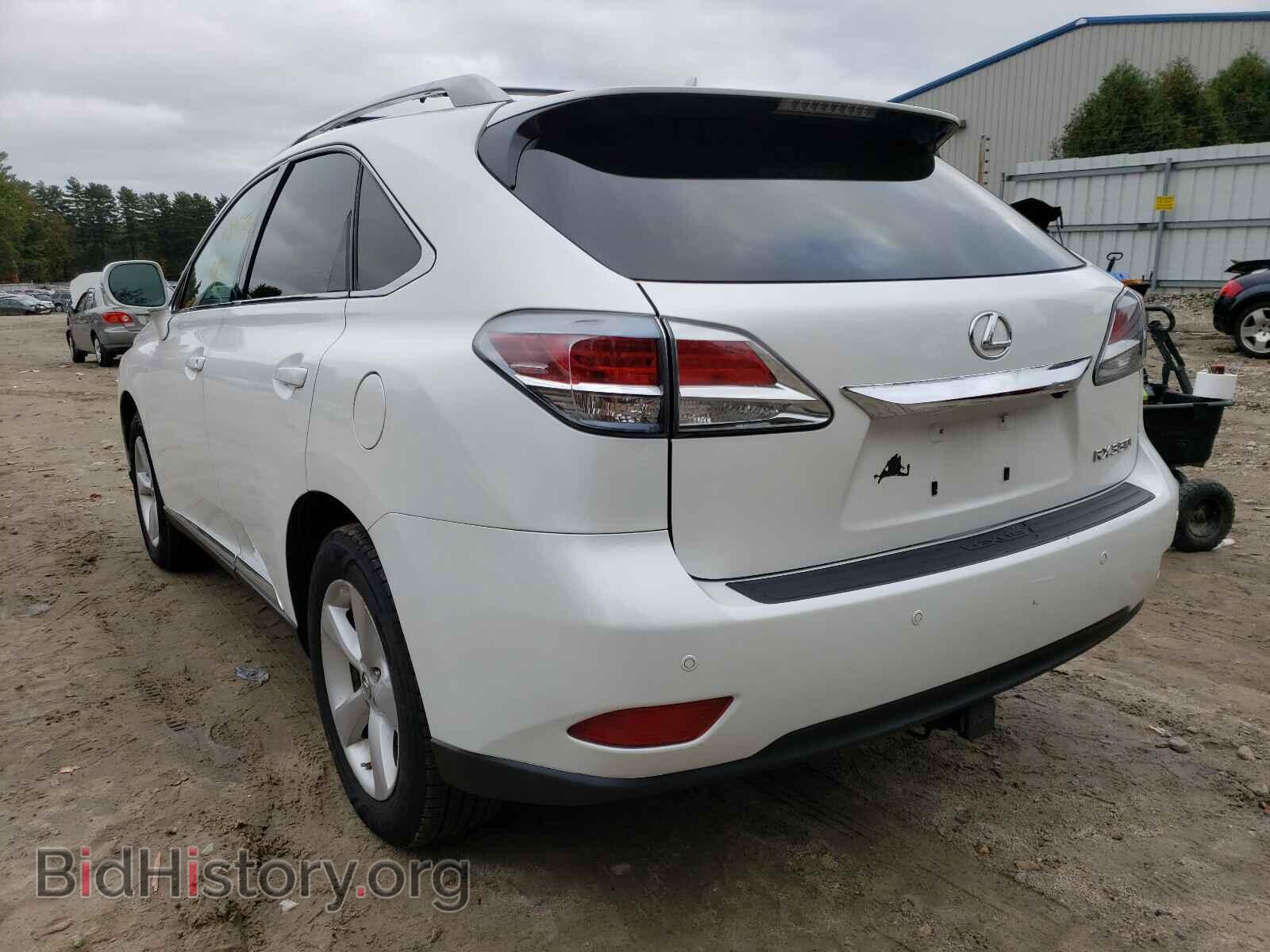 2013 LEXUS RX350 - VIN: 2T2BK1BA5DC186897 - Фото 3