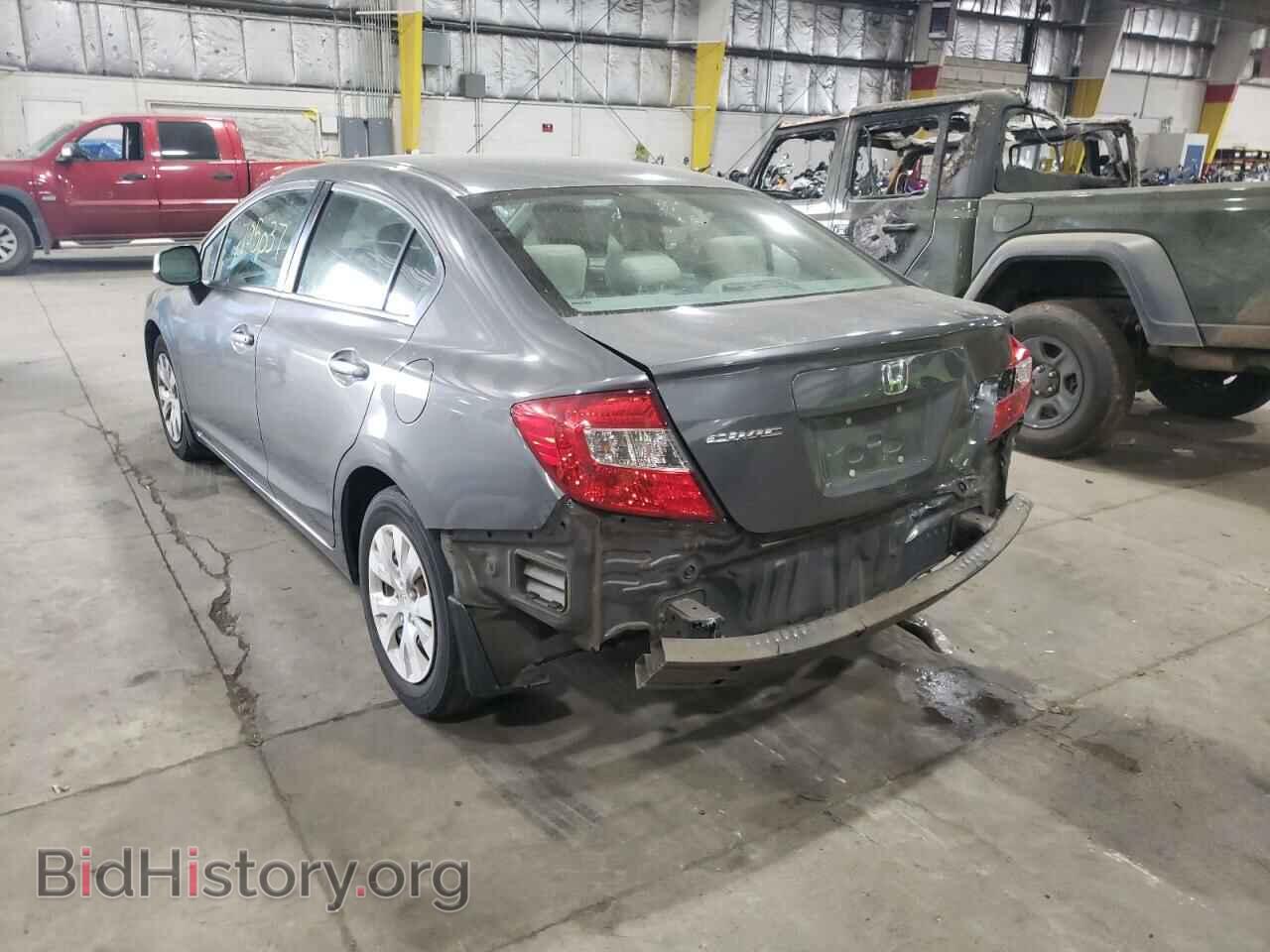 2012 HONDA CIVIC - VIN: 2HGFB2F51CH602099 - Фото 3