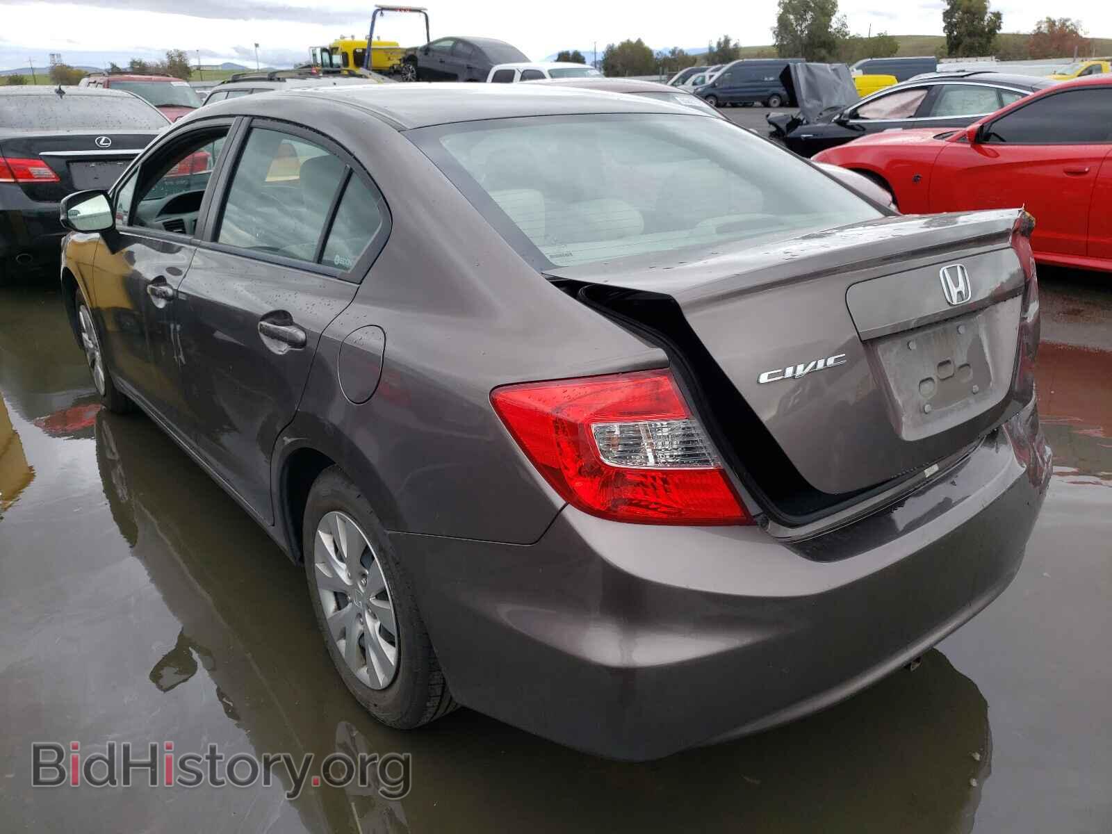 2012 HONDA CIVIC - VIN: 2HGFB2F52CH560087 - Фото 3