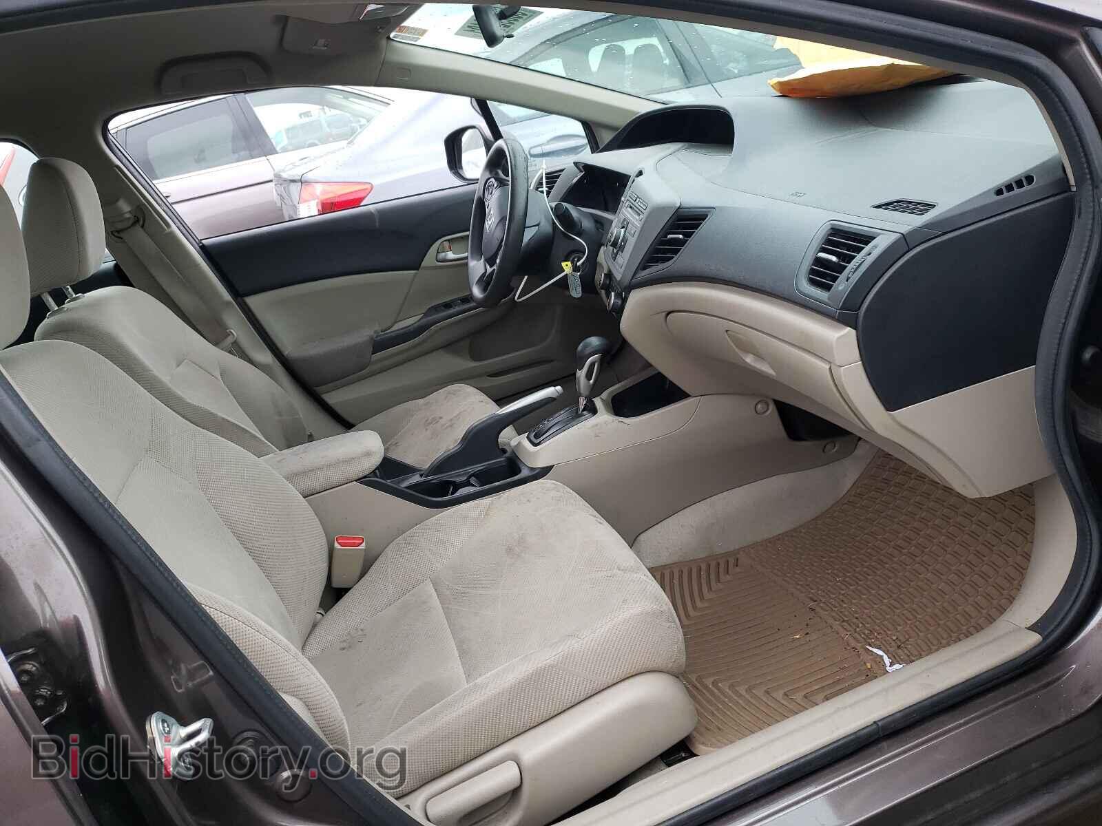 2012 HONDA CIVIC - VIN: 2HGFB2F52CH560087 - Фото 5