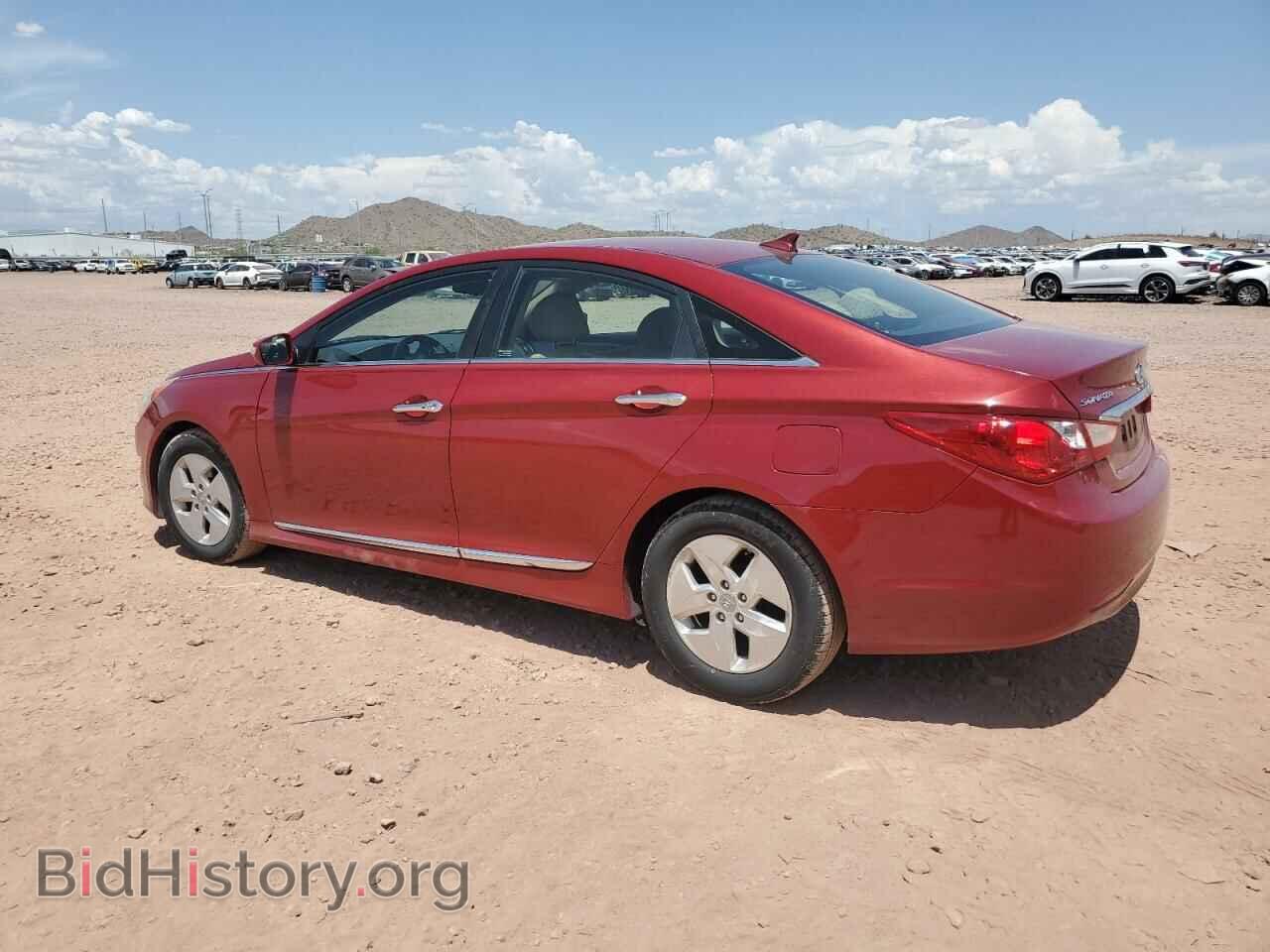2011 HYUNDAI SONATA - VIN: KMHEC4A47BA018185 - Фото 2
