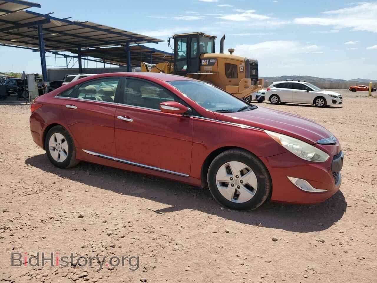 2011 HYUNDAI SONATA - VIN: KMHEC4A47BA018185 - Фото 4