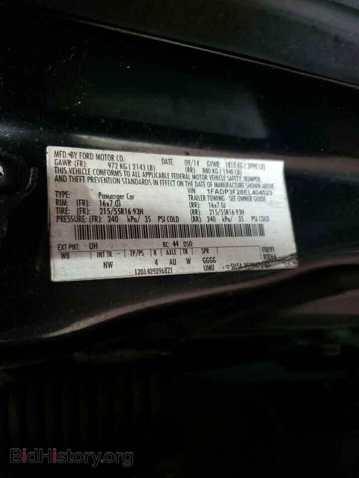 2014 FORD FOCUS - VIN: 1FADP3F28EL404523 - Photo 12