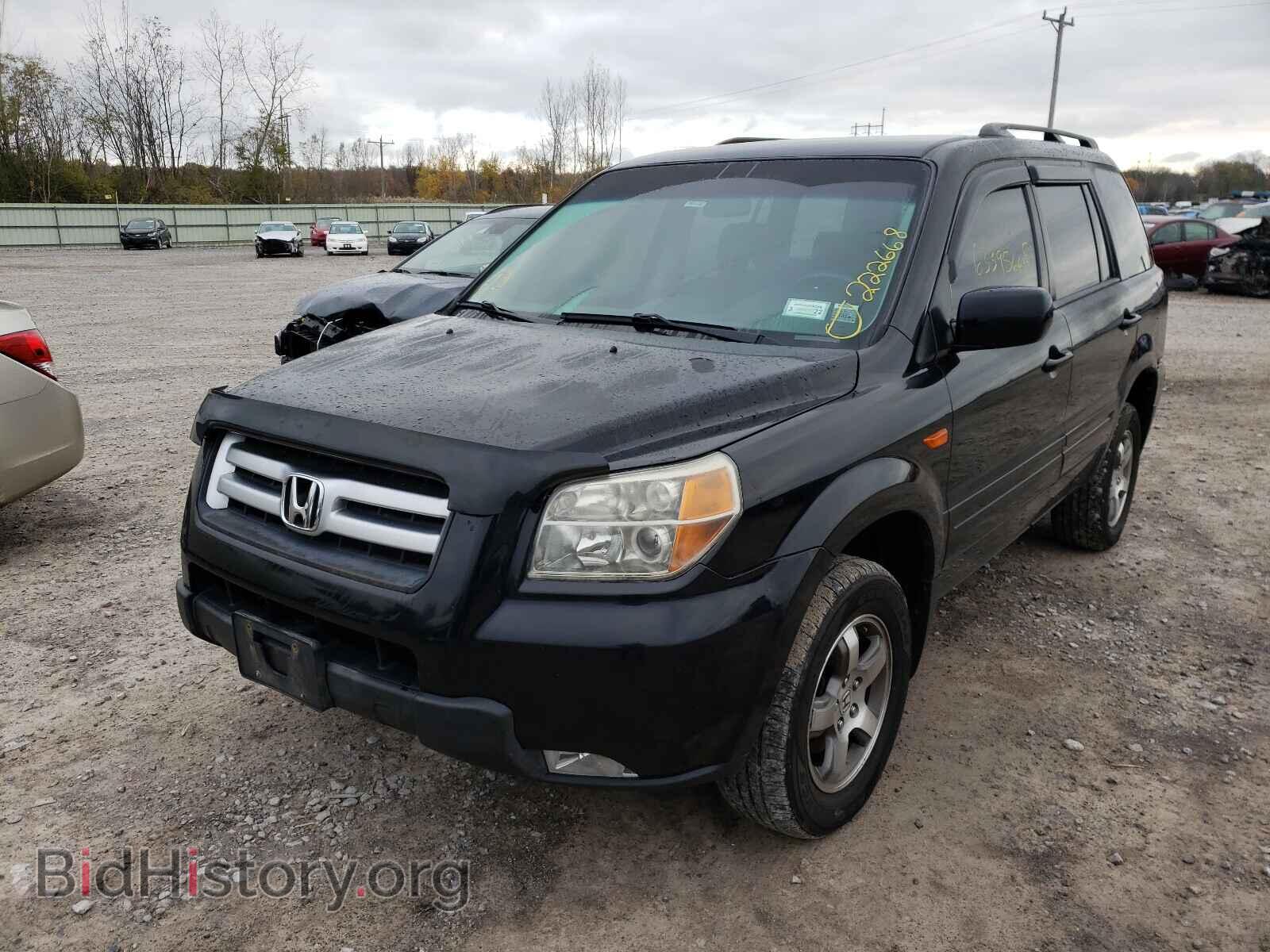2006 HONDA PILOT - VIN: 2HKYF18426H531923 - Фото 2