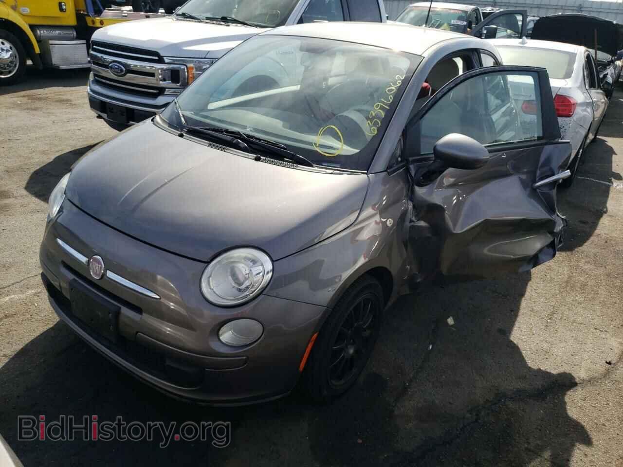 2012 FIAT 500 - VIN: 3C3CFFAR4CT260473 - Фото 2