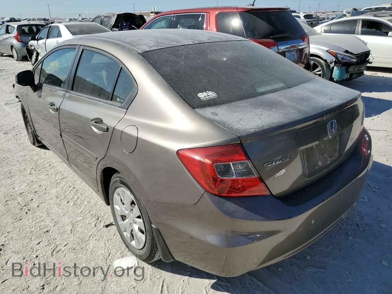 2012 HONDA CIVIC - VIN: 2HGFB2F5XCH586842 - Фото 3