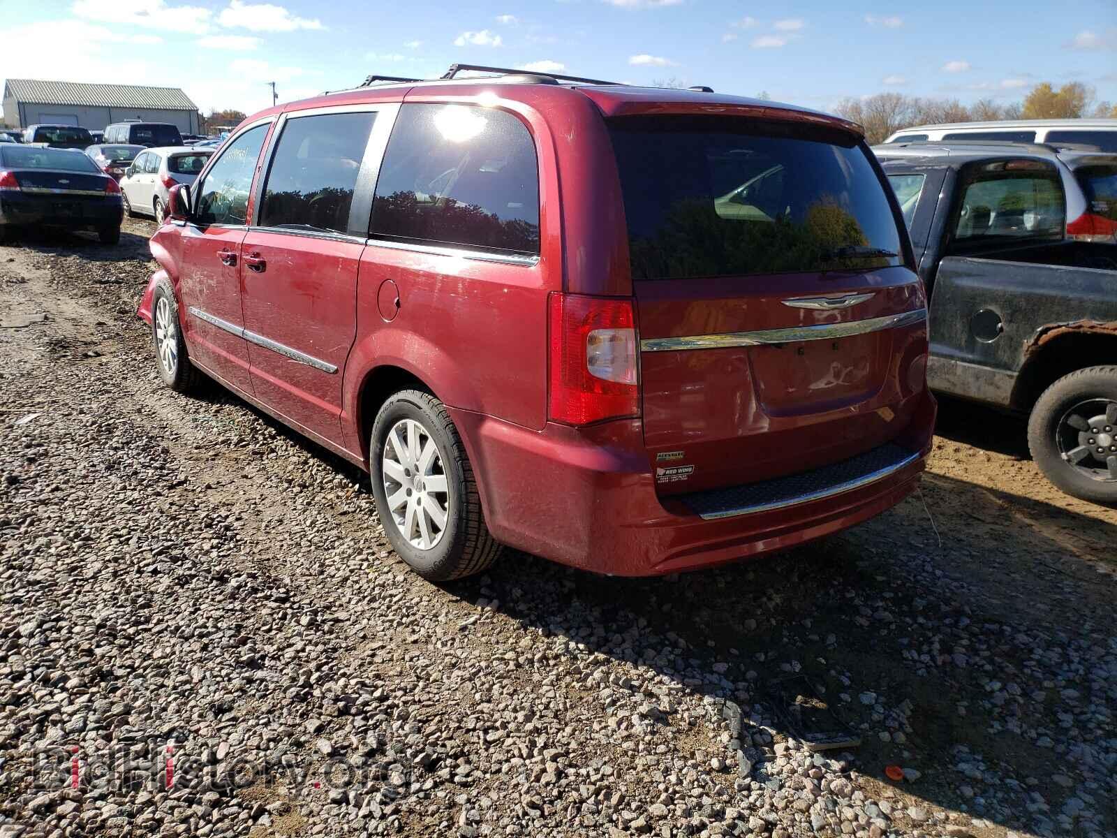 2014 CHRYSLER MINIVAN - VIN: 2C4RC1BG7ER382510 - Фото 3