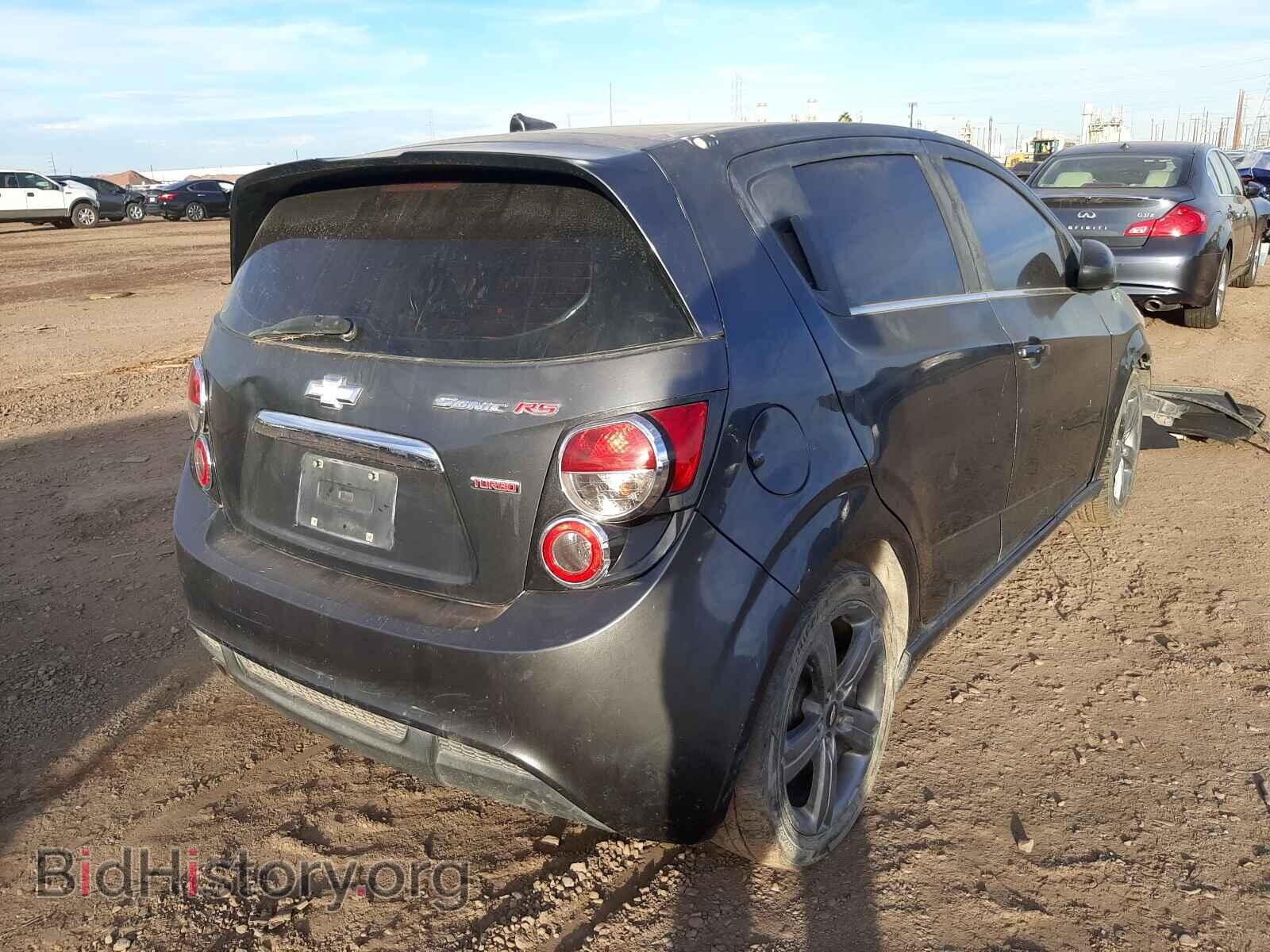 2013 CHEVROLET SONIC - VIN: 1G1JG6SB8D4202495 - Фото 4