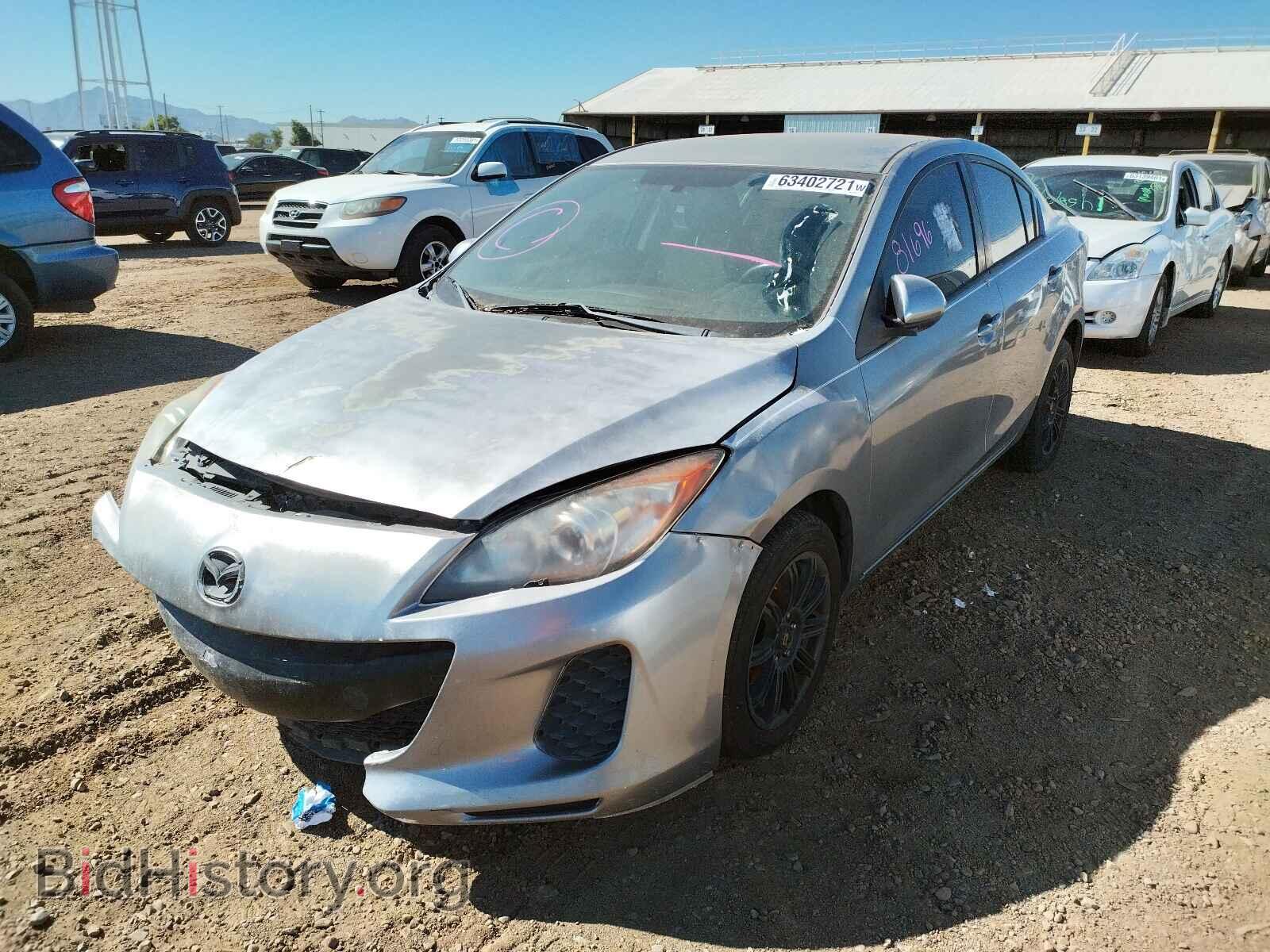 2013 MAZDA 3 - VIN: JM1BL1TF2D1733477 - Фото 2