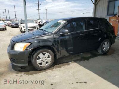 2007 Dodge CALIBER, черный — VIN 1B3HB28B17D244307, Copart
