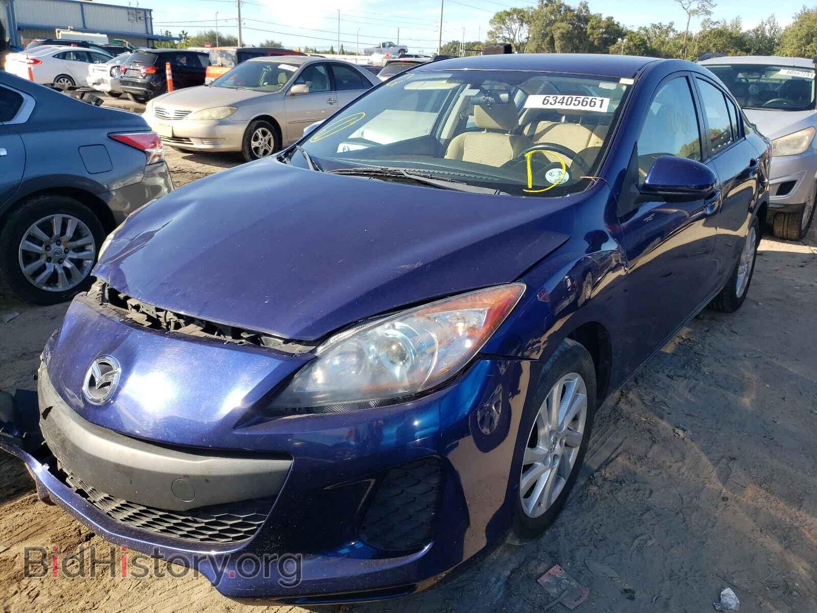 2012 MAZDA 3 - VIN: JM1BL1V75C1629375 - Фото 2
