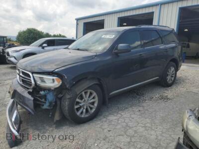 2015 Dodge DURANGO SXT, black — VIN 1C4RDJAG3FC786817, Copart