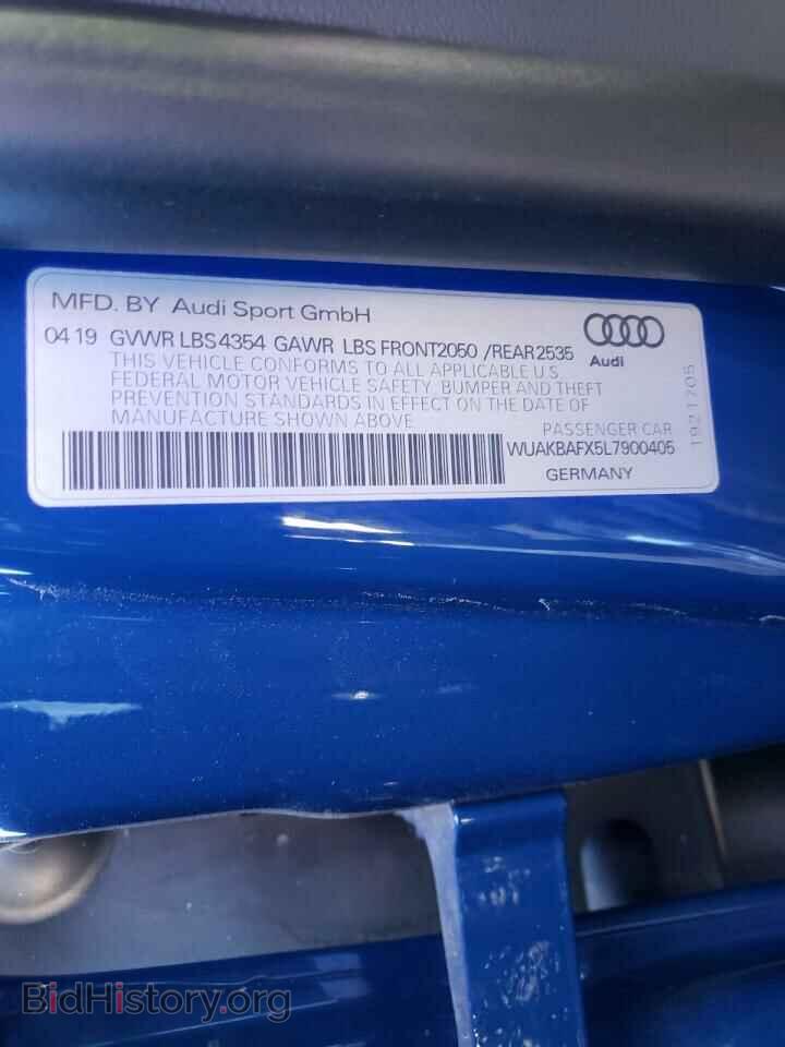 2020 AUDI R8 - VIN: WUAKBAFX5L7900405 - Фото 10
