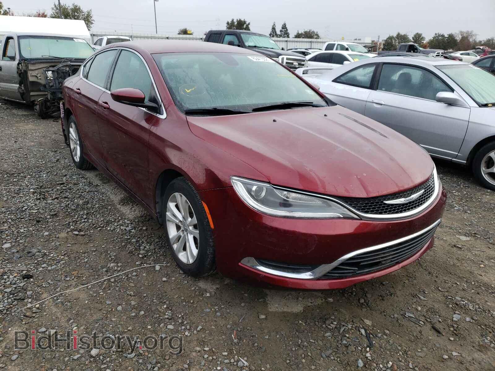 Фотография 1C3CCCAB9FN574909 - CHRYSLER 200 2015