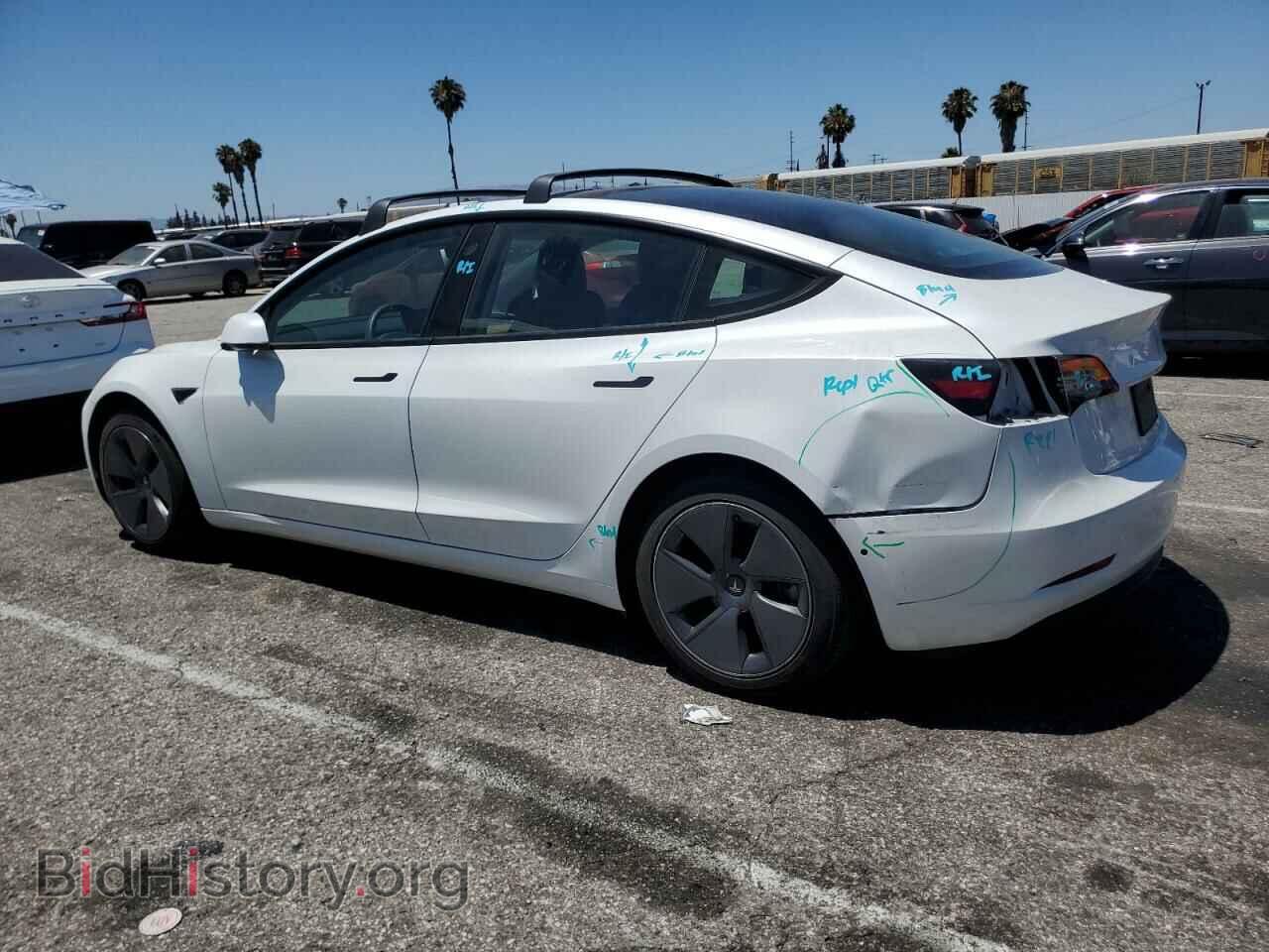 2021 TESLA MODEL 3 - VIN: 5YJ3E1EA8MF021966 - Фото 2