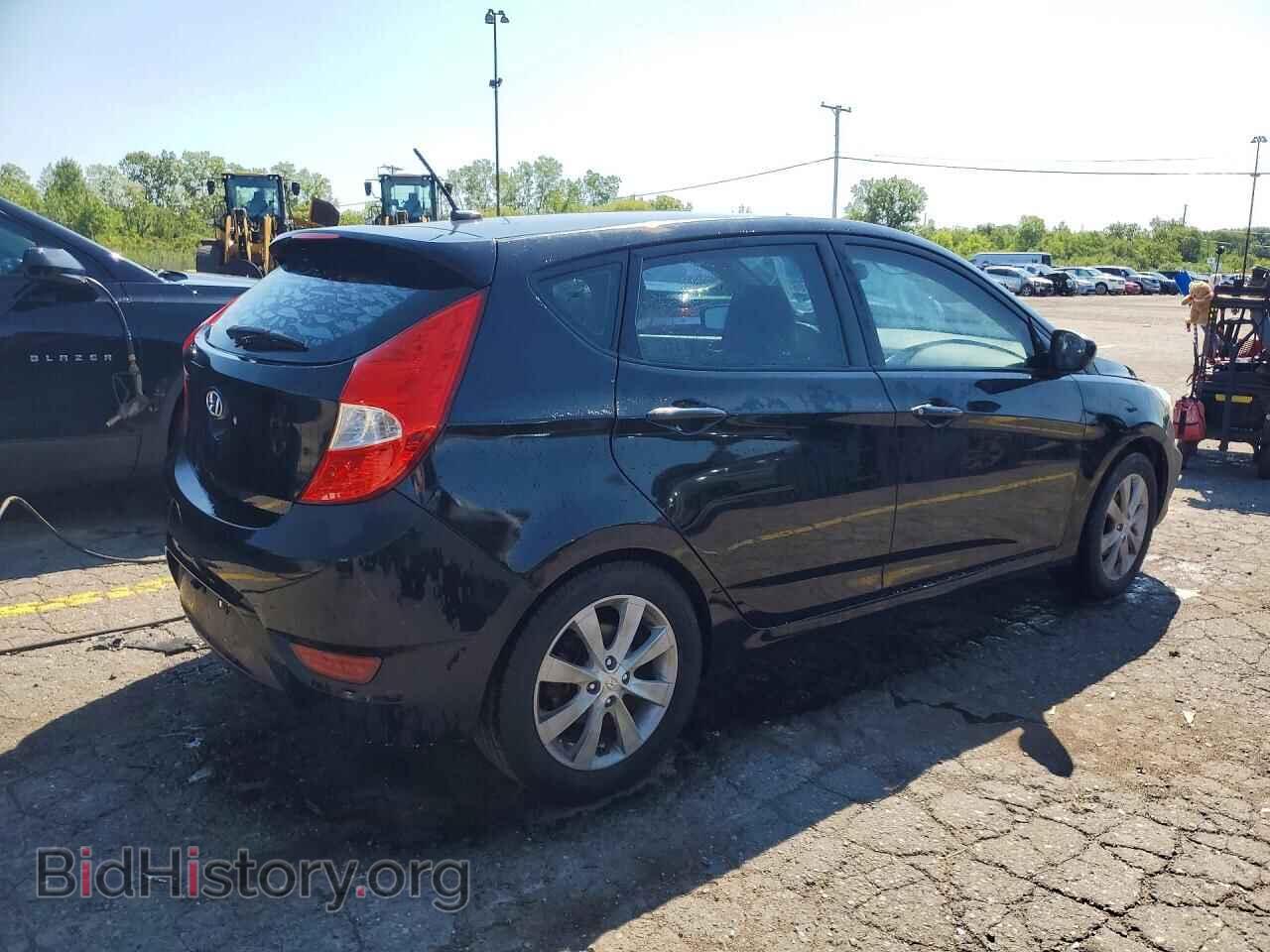 2012 HYUNDAI ACCENT - VIN: KMHCU5AE2CU018758 - Photo 3