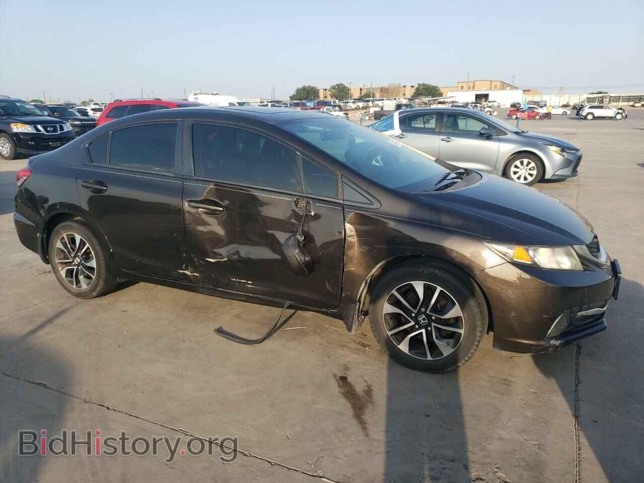 2013 HONDA CIVIC - VIN: 19XFB2F84DE043671 - Фото 4