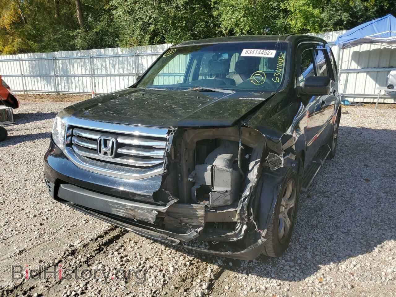 2012 HONDA PILOT - VIN: 5FNYF3H52CB019853 - Фото 2