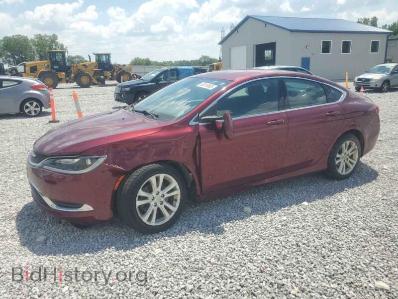 2015 Chrysler 200 Limited (VIN 1C3CCCAB6FN731019) — фото 1 из 12, Copart, повреждение: передняя часть