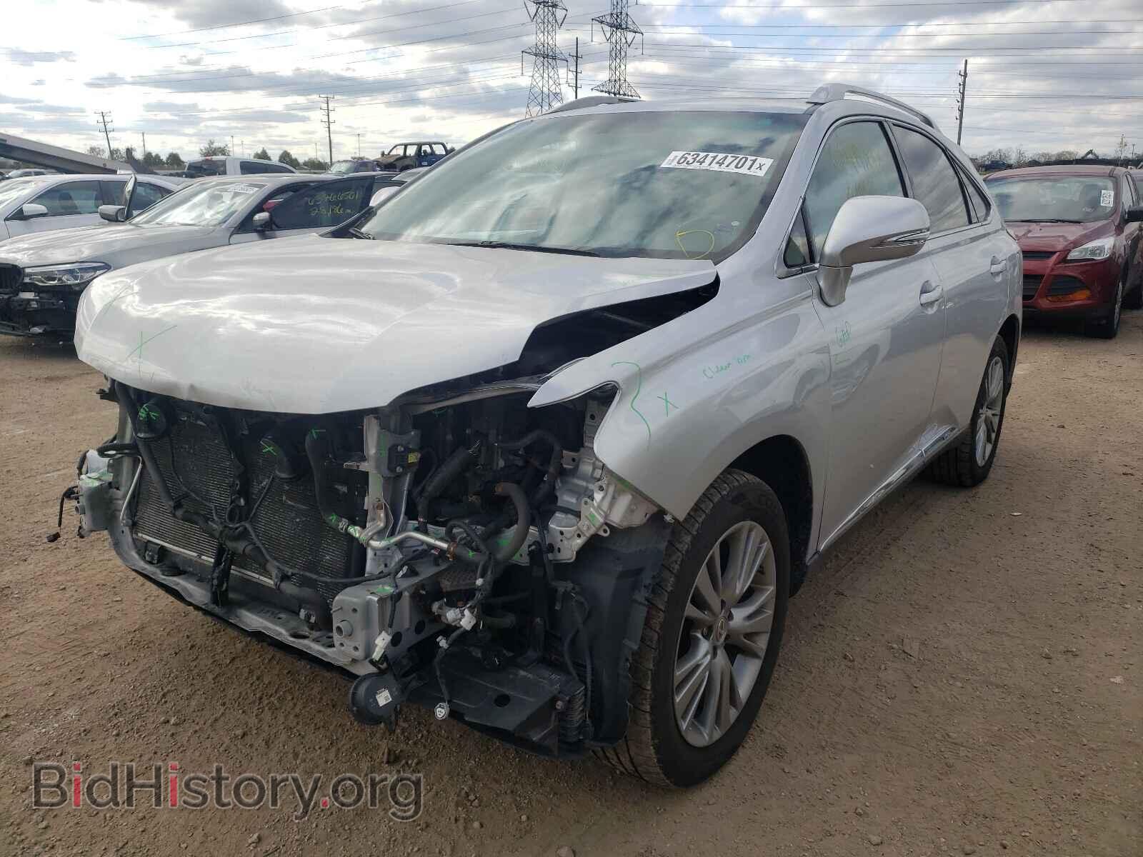 2014 LEXUS RX450 - VIN: JTJBC1BA1E2456593 - Фото 2
