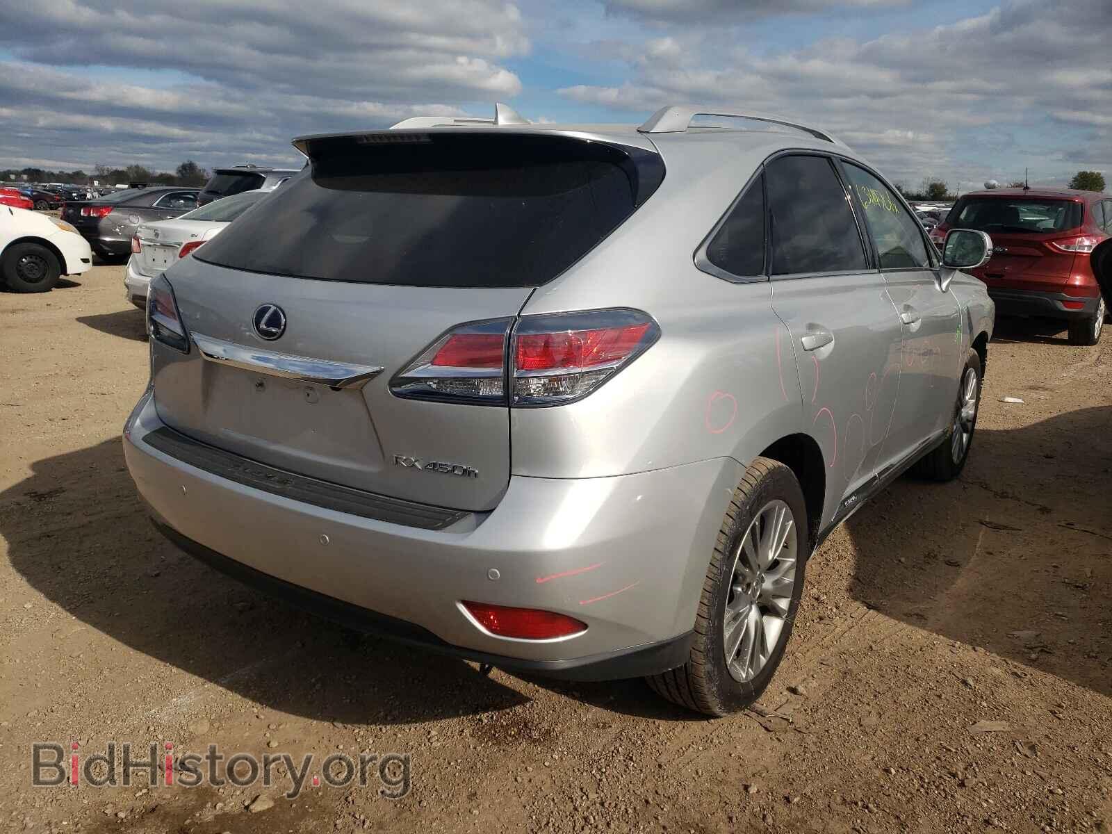 2014 LEXUS RX450 - VIN: JTJBC1BA1E2456593 - Фото 4