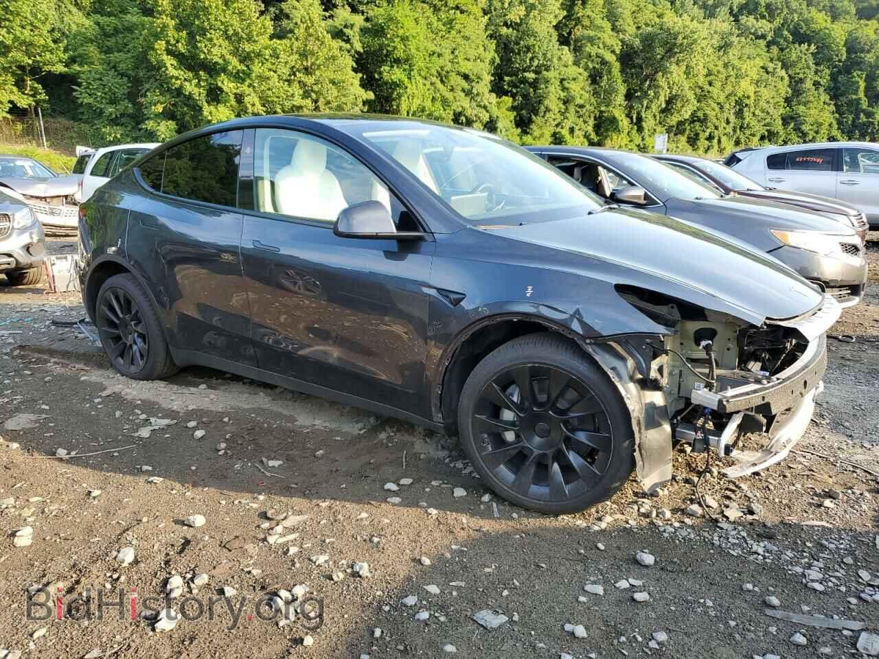 2024 TESLA MODEL Y - VIN: 7SAYGDEE3RA233282 - Фото 4