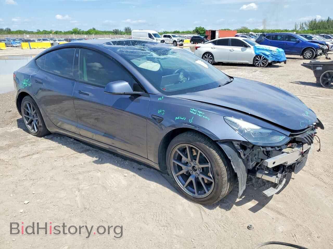 2022 TESLA MODEL 3 - VIN: 5YJ3E1EB9NF345020 - Photo 4