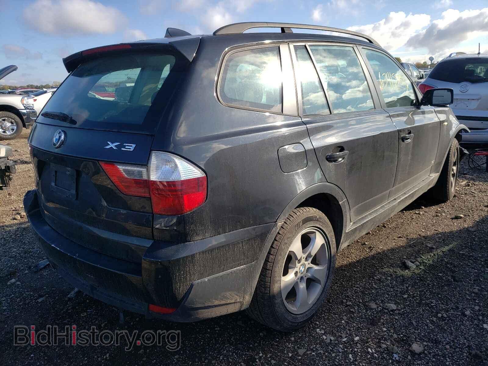 2007 BMW X3 - VIN: WBXPC93477WF00162 - Фото 4