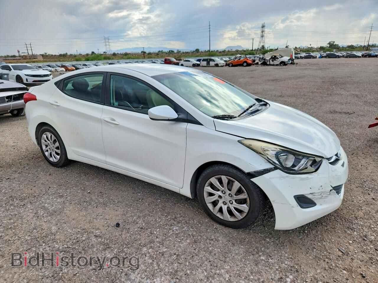 2013 HYUNDAI ELANTRA - VIN: 5NPDH4AE4DH211237 - Фото 4