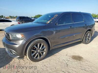 2015 Dodge DURANGO SXT, gray — VIN 1C4RDHAG3FC113860, Copart