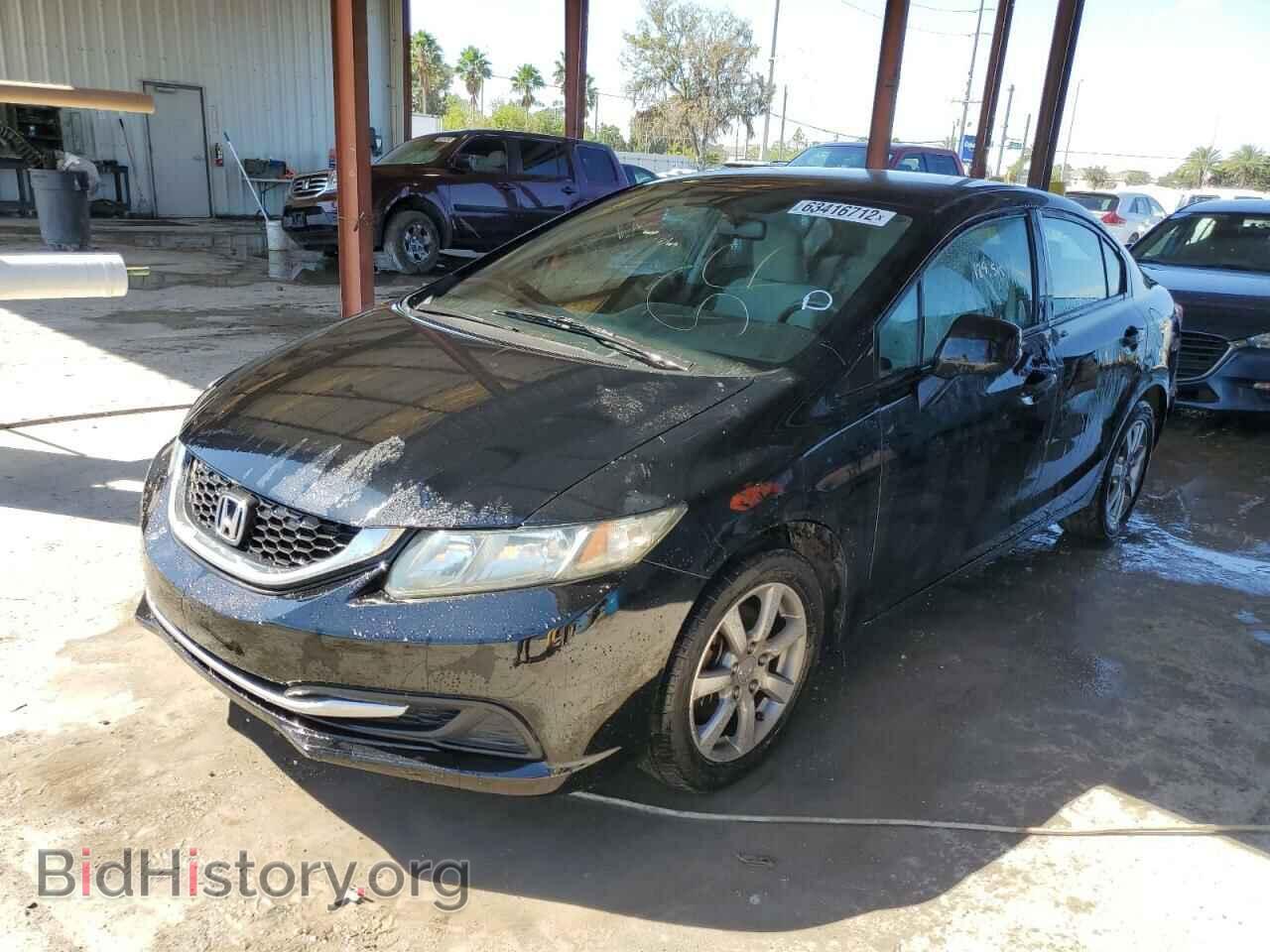 2013 HONDA CIVIC - VIN: 2HGFB2F5XDH506523 - Фото 2