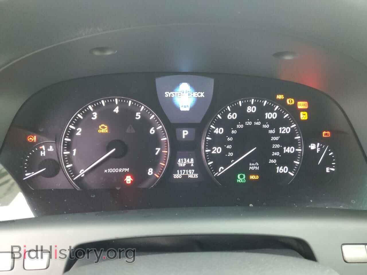 2010 LEXUS LS460 - VIN: JTHDL5EF7A5001765 - Фото 9