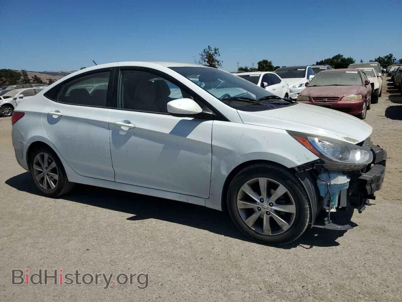 2012 HYUNDAI ACCENT - VIN: KMHCU4AE8CU131916 - Фото 4