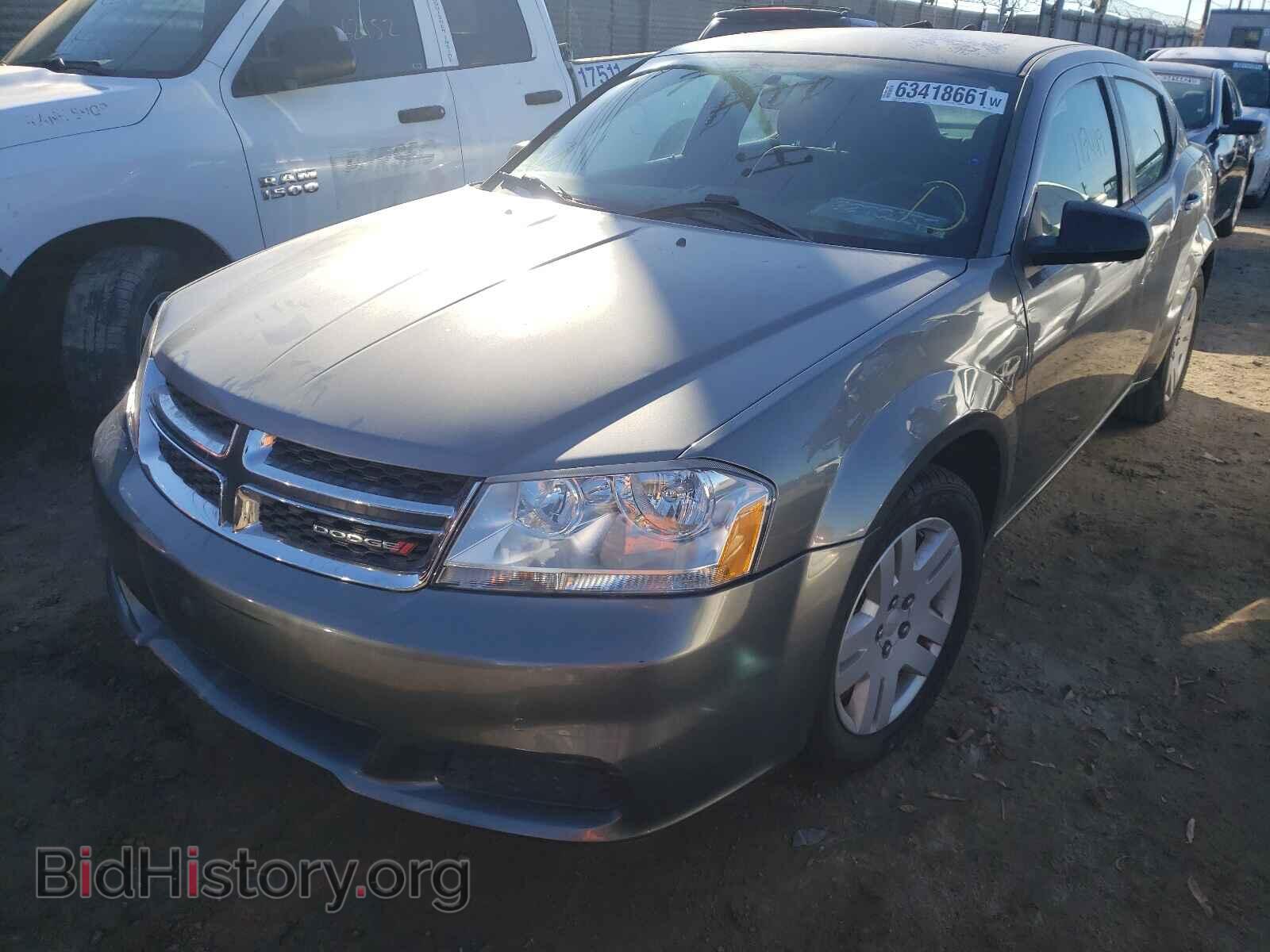 2012 DODGE AVENGER - VIN: 1C3CDZAB0CN311431 - Фото 2