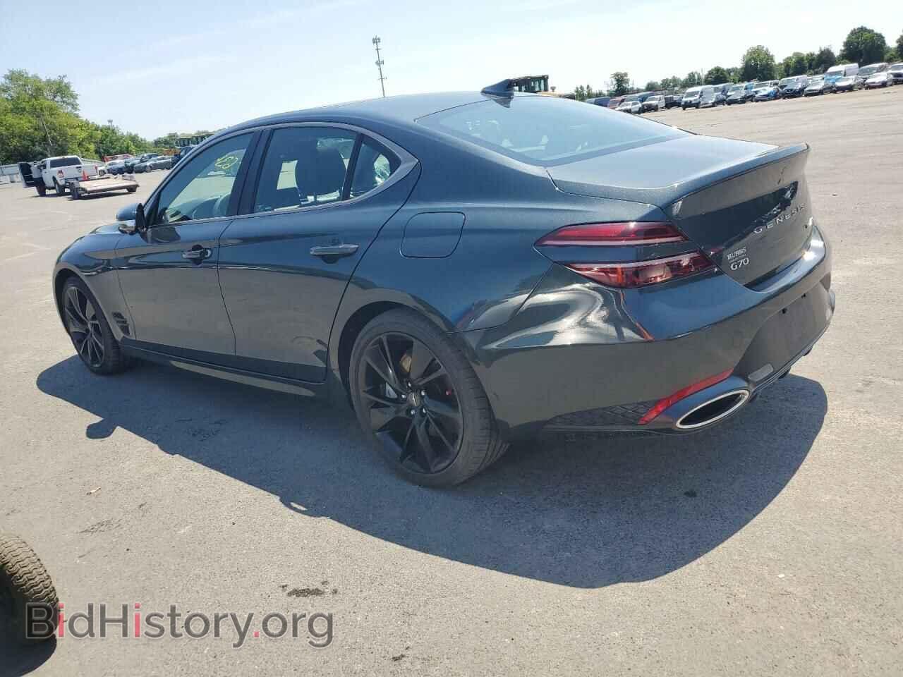 2023 GENESIS G70 BASE - VIN: KMTG54TE3PU117672 - Фото 2