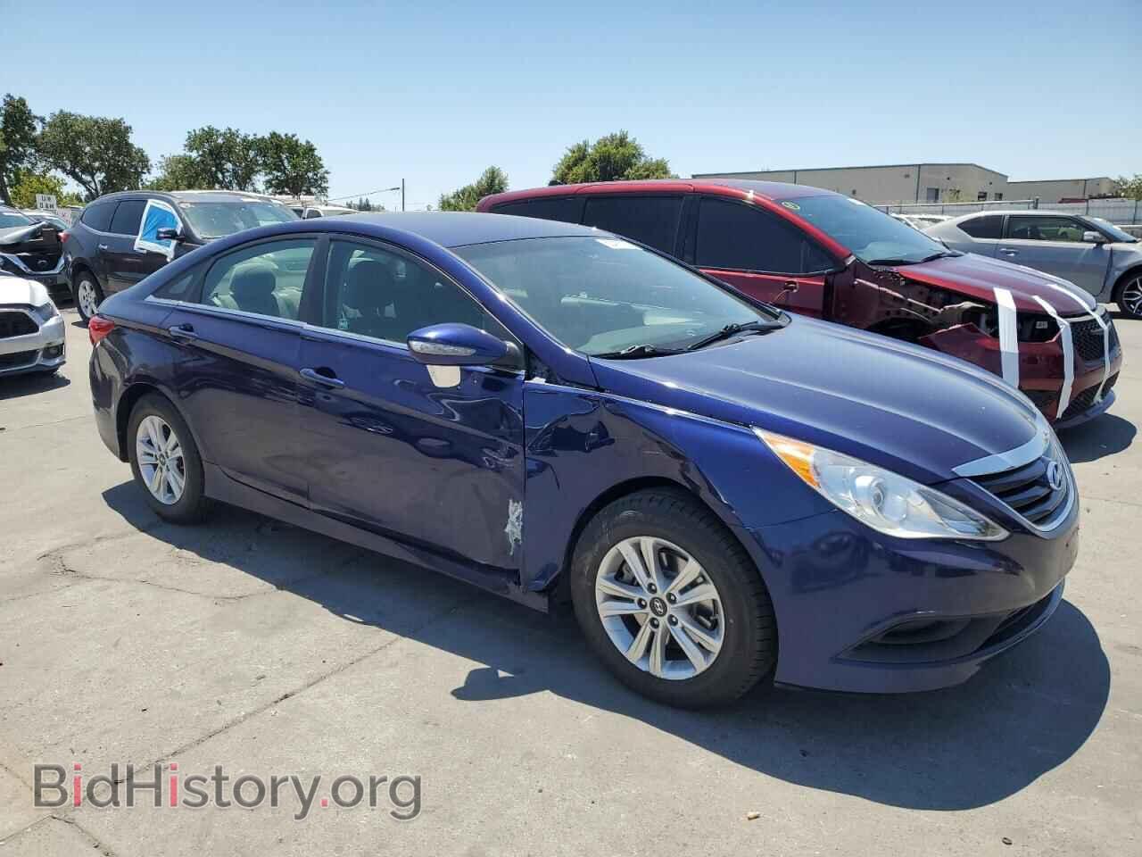2014 HYUNDAI SONATA - VIN: 5NPEB4AC0EH947873 - Фото 4