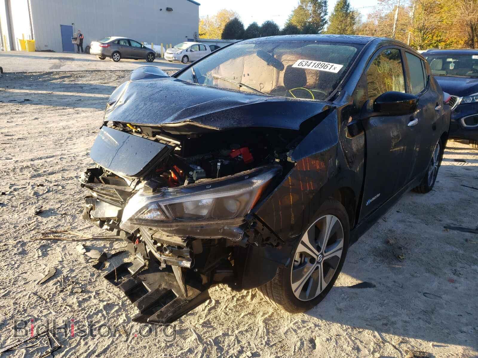 2019 NISSAN LEAF - VIN: 1N4AZ1CP7KC303745 - Фото 2