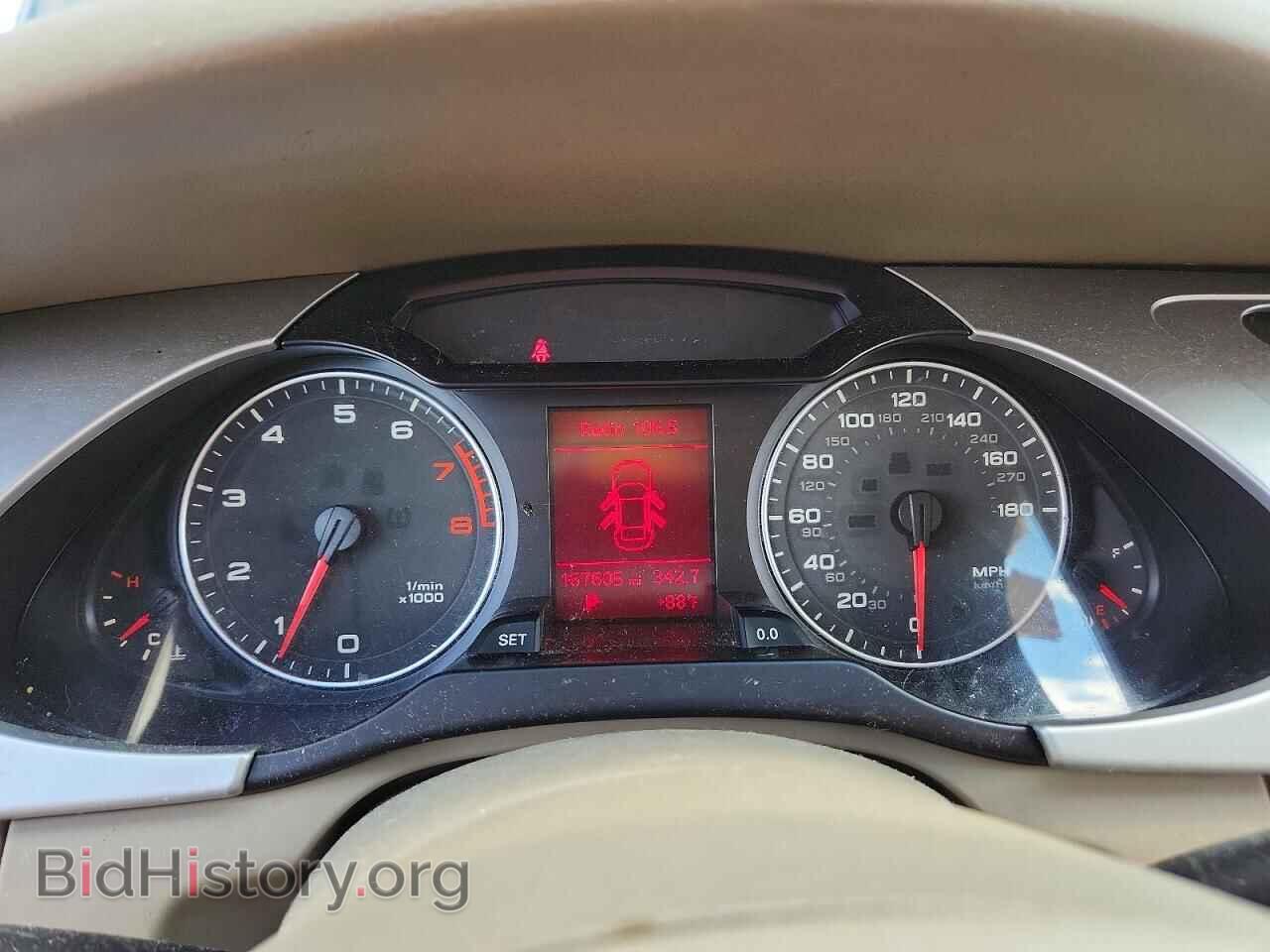 2012 AUDI A4 - VIN: WAUBFAFLXCN005872 - Photo 9