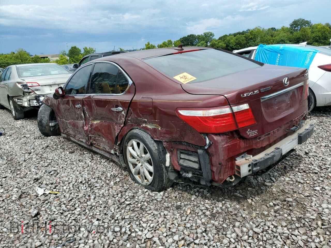 2007 LEXUS LS460 - VIN: JTHBL46F975045792 - Фото 2