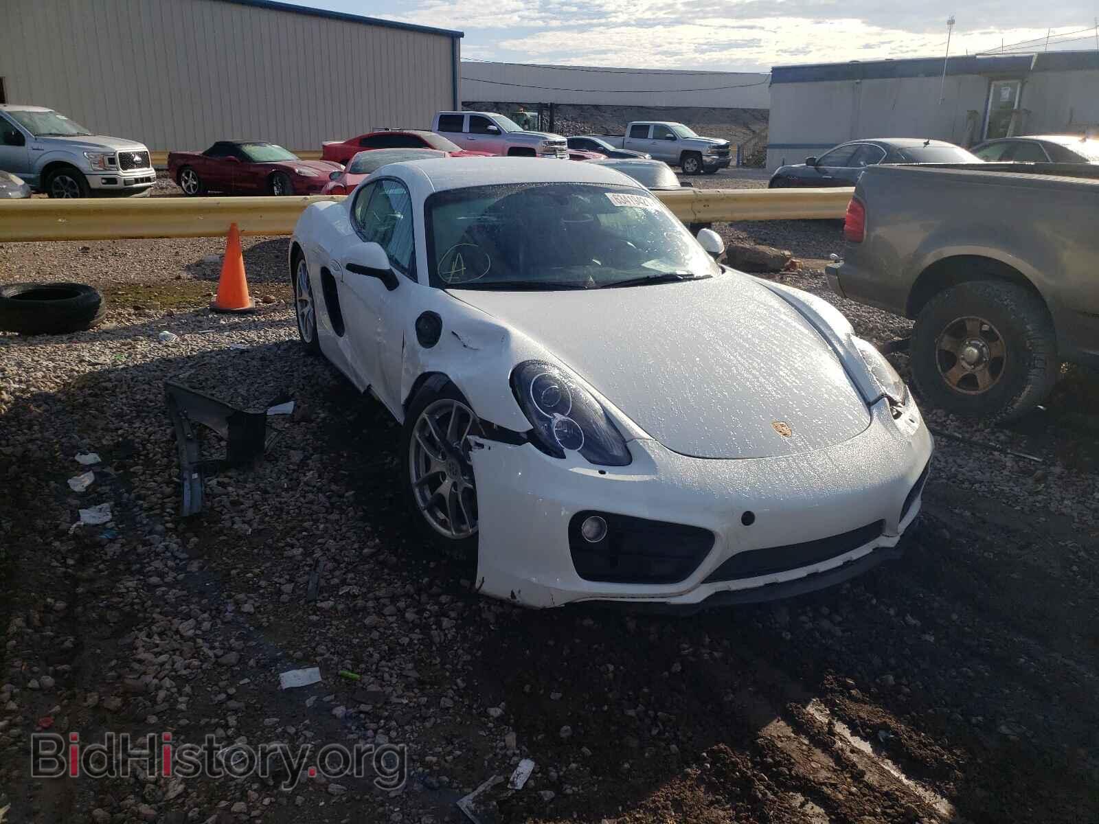 Photo WP0AA2A87FK161704 - PORSCHE CAYMAN 2015