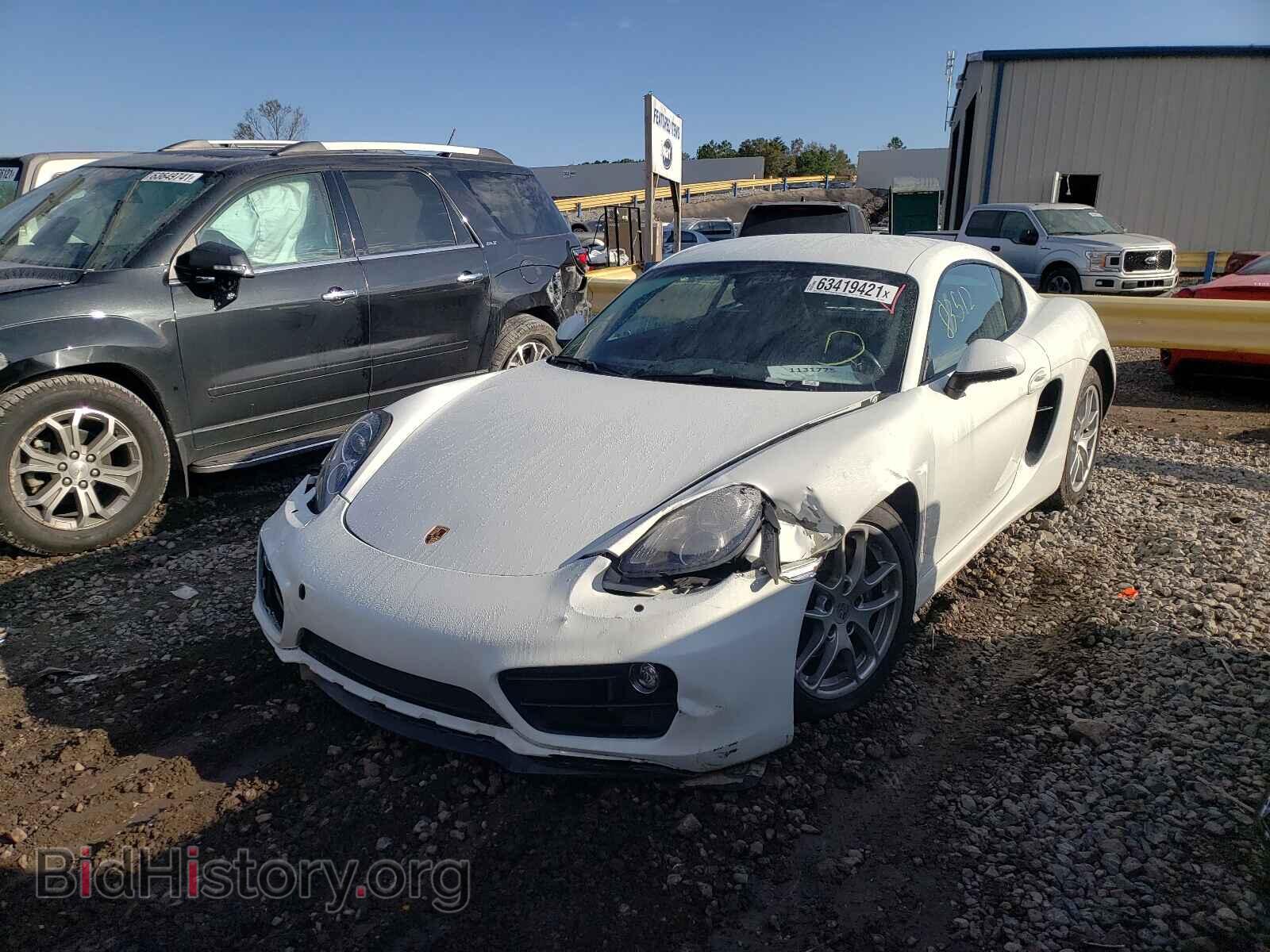 2015 PORSCHE CAYMAN - VIN: WP0AA2A87FK161704 - Фото 2