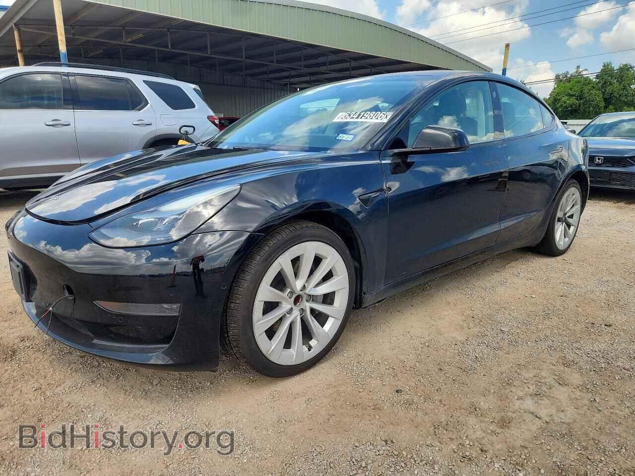Фотография 5YJ3E1EA7NF187719 - TESLA MODEL 3 2022