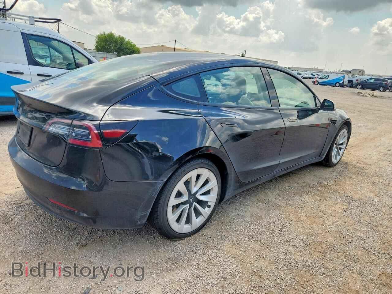 2022 TESLA MODEL 3 - VIN: 5YJ3E1EA7NF187719 - Фото 3