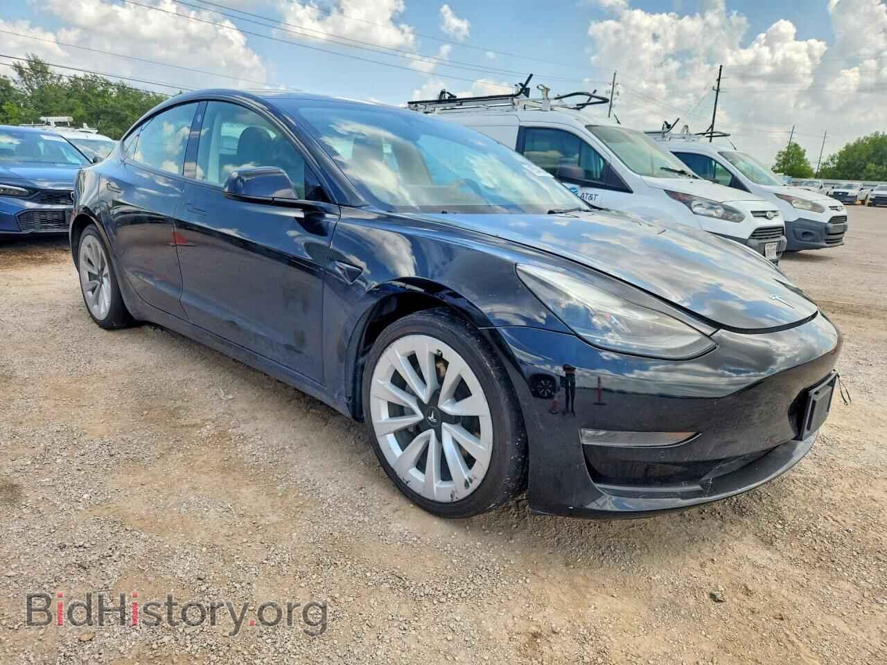 2022 TESLA MODEL 3 - VIN: 5YJ3E1EA7NF187719 - Фото 4