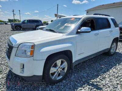 2015 GMC TERRAIN SLT, white — VIN 2GKALSEK9F6236300, Copart