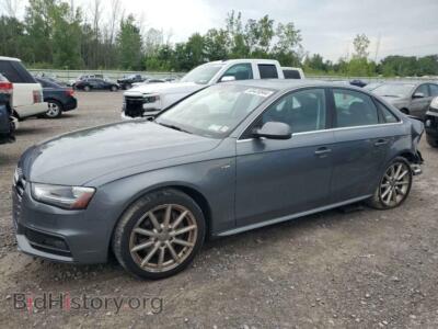 2015 Audi A4 Premium Plus, серый — VIN WAUFFAFL4FN041871, Copart